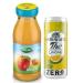 Valfrutta Succhi di Frutta Pasca Lot de 48 jus de fruits aux p ches italiennes boisson sans alcool 125 ml + 1 bo te de th glac San Benedetto au citron sans sucre 330 ml