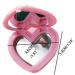 Heart-Shaped Empty Eyeshadow Makeup Box with Mirror | Practical & Safe Storage Solution - International Shipping - Buy Online on GoSupps.com