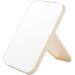Essentials Vanity Mirror with Stand - White Makeup Mirror 8.5 x 5.75 by Dependable Industries Inc - Buy Online on GoSupps.com