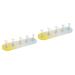 POPETPOP 2 Sets Nail Practice Holder Magnetic Nail Stands Nail Display for Nail Painting Training Nail Racks Nail Art Practice Manicure Beauty Plastic Strip Creative Nails