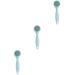 3 Sets Cleansing Brush Silicone Face Scrubbers Exfoliator Face Massager Brush Pore Scrubber Silicone Facial Scrubber Brush The face Silicone Brush