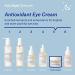 Schwanen Garten Antioxidant Eye Cream 0.67 fl oz - Non-greasy Gel, K Beauty, Vegan & Clean Beauty - Buy Online on GoSupps.com