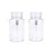 Beaupretty make-up removered bottle of pump pumping bottle Press liquid pump pout for cosmetic nail polish remover 2 pieces