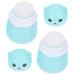 SOESFOUFU 2pcs Body Powder Box Baby Body Powder Container Powder Case After-bath Powder Case Body Powder Bottle Reconcile Abs Child