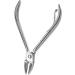 Premium Stainless Steel Cuticle Cutter for Trimming Dead Skin on Nails - Nail Art Tool for Men and Women in Silver - Buy Online on GoSupps.com