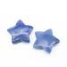 Double happy healing crystal 2 piece decoration spiritual healing polished polished blue adminer mini star for gift decoration gifts