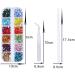 yilin Nail Art Rhinestone Decoration Set with Curved Tweezer Sculpture Pen for Nail Art Tools - Buy Online on GoSupps.com
