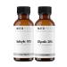 MedPeel Light Strength Chemical Peel Set | Alpha & Beta Hydroxy Acid Face Peel for All Skin Tones | 10% Salicylic & 30% Glycolic | International Shipping Available - Buy Online on GoSupps.com
