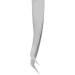 Precision Stainless Steel Tweezers - Slant Tip for Eyelash Plant Grafting & Hair Removal | International Shipping Available - Buy Online on GoSupps.com