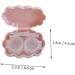Shop SOLUSTRE 1 Set Cloud Care Box - Colorful Travel Contact Lens Container for Fresh Lenses - Buy Online on GoSupps.com