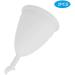 2Pcs Menstrual Cup for women during menstrual period Silicone Women Menstrual Cup Female Hygiene Cup Menstruation Period Supplies(White) - Buy Online on GoSupps.com