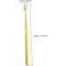 Collbath 6-Set Children's Toothbrushes & Manual Travel Toothbrushes for Adults | Small Head Design for Kids & Toddlers - Best Tooth Cleaning Tools - Buy Online on GoSupps.com