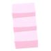 3 Nail Remover Cotton Practical Nail Clean Wipe Glue for Nail Charms Eyelash Glue Cleaner Nail Art Gel Eyelash Gel Manicure Makeup Remover Wipes Natural Cotton Fiber Pink