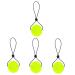 Gleavi 2 pieces handleball wrist trainer handmade trainer handmade balls gel handball handlebar handle amplifier squeeze exercise ball fingering ball fingering ball pink 20x5cmx4pcs yellowx4st
