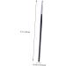 Baluue 4pcs Fine Eyeliner Brush Eye Shadow Travel Lipstick Brush Makeup Black Fiber - Buy Online on GoSupps.com