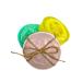 Nurse Yelhsa's Loofah Soap & Scrub|Handmade Loofah Soap Bar|Exfoliating Loofah Bar (Yellow Citrus) Yellow Citrus