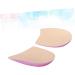FOMIYES Height Increasing Insoles - Shock Absorption Gel Shoe Lifts for Men & Women - 3 Pairs of Orthopedic Height Insole - Pink PU Insoles - Buy Online on GoSupps.com