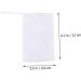 CRILSTYLEO 100 Pcs Soap Bag Foam Net Handmade Soap Mesh Body Bar Soap Foaming Nets Soap Net Holder White Pe - Buy Online on GoSupps.com