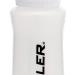 White Quart Water Bottle with Black Logo and Straw Cap - 1 Piece - Buy Online on GoSupps.com