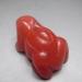 2"/43g Cherry Quartz Frog Handmade Stone Carving - Crystals and Stones Specimen Home Decor feng Shui Decoration Home Goods - Buy Online on GoSupps.com