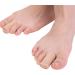 COHEALI Silicone Gel Toe Spacers and Protectors - 2Pcs Beige Finger Sleeves for Toe Blister Relief - Elastic Bandage for Anti-Wear Protection - 20X1.8CM - Buy Online on GoSupps.com