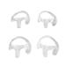 FRCOLOR Noise Cancelling Ear Buds 2 Pairs Silicone Noise for Sleeping Protective Sleeping Silicone Gauges for Ears Studying Ear Buds Optional Air Duct Noise Canceling Ear Buds