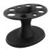 Baluue Hair Scissors Holder Rotating Barber Scissors Storage Salon Shears Holder Hair Stylist Scissors Container Barbershop Hairdressing Tools Organizer Black