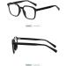 Buy Pin Temple Square TR90 Blue Light Blocking Glasses for Men & Women - Anti UV Ray Computer & Reading Glasses (57mm - Buy Online on GoSupps.com