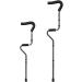 Folding Underarm Adult Crutches(Pair) S-Shape Portable Medical Crutch with Height Adjustable Ergonomic Lightweight Aluminum Alloy Walker Interesting Bathing in Sunlight - Buy Online on GoSupps.com