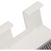 Jauarta Wall Hair Catcher - Multifunctional Shower Hair Collector & Drain Protector in White | Best Bathroom Hair Trap - Buy Online on GoSupps.com