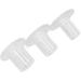 High Heel Protector - 24 Pairs Transparent PVC Heel Repair - 3 Sizes for Walking | International Shipping - Buy Online on GoSupps.com