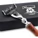 Haryali London Men's Pure Roose Wood Handle Shaving Razor - Designer Box Gift Set with 3 Different Heads: 5 Edge, Triple Edge, and DE Safety Head for Perfect Shave - Mach 3 Compatible - Buy Online on GoSupps.com