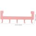 Cabilock Over The Door Towel Rack Over The Door Towel Bar Traceless Hooks Hook up Row Hook Household Size 1 Pink - Buy Online on GoSupps.com