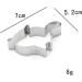 Ciieeo 15 Pcs Cookie Molds Cake Mold Cookie Cutters Baking Mold Fondant Molds Stainless Steel Mold Baking Tools The Cat mediumx3pcs Silverx3pcs - Buy Online on GoSupps.com