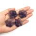 Beautiful 1PC Natural Fluorite Bauhinia Shaped Crystal Flower Stones Hand Carved Crystal Decor Natural Quartz Crystals Chakra Reiki Balancing