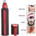 Professional Waterproof Ear & Nose Hair Trimmer for Men & Women - USB Rechargeable Stainless Steel Blades for Eyebrows Sideburns & Ear Hair - Buy Online on GoSupps.com
