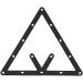 Dioche 6Pcs Billiard Rack Holder - Black Triangle Ball Positioning - Pool Cue Accessory - Buy Online on GoSupps.com