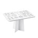 Minkissy Makeup Brush Drying Rack 26 Holes Foldable Makeup Brush Holder Makeup Brush Dryer Stand (White)