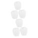 6 Pairs Shock-Absorbing Anti-Slip Mat Clear Heels Women Shoes Heels Heel Pads Insoles Anti- Shoe Grips Pads for Heels of Foot Cushions High Heel Inserts for Shoe Heel Grips Gel