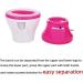 Fzye Portable Remote Infrared Gesture Vaginal Care Instrument | Home Beauty Salon Smoke-Free Herbal Evaporator - Buy Online on GoSupps.com