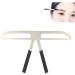 PLAFOPE Eyebrow Measuring Tool Three-point Eyebrow Ruler Kits Eyebrow Stencil Kit Eyebrow Card Eyebrow Shape - Buy Online on GoSupps.com