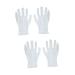 MAGICLULU Cotton Work Gloves 12 Pairs Factory Gloves Cotton Gloves Lengthen Work White Gloves White Work Gloves