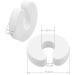 Plabbdpl Child Safety Door Stoppers - 6 Foam Door Stops for Finger Protection | Secure Your Home - Buy Online on GoSupps.com