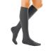Medi - Medive Forte compression stockings |Short |Medical compression stockings CCL 3 for women and men |Compression stockings class 3 |Size III - Small foot |anthracite