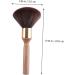 DOITOOL 1pc Cleaning Brush Neck Duster Brush Mens Hairbrush Mens Suits Mens Shaving Brush Barber Hair Brush Mens Hair Brush Hair Sweep Brush Men Suits Soft Fur Care Brush Nylon Wool 24x5cm Coffee - Buy Online on GoSupps.com