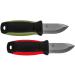 STEIGER Mini Survival Camping Knife - 5.5cm Blade Neck Hanging Red/Green by Alces - Ideal for Hunting Fishing Trekking & SOS Emergency - Buy Online on GoSupps.com