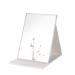 ZCOOOOOOL SPIEGEL Large portable super HD mirror make -up mirror multi stand angle freehand/handheld/table top foldable mirror 6.9x4.9 inches small white