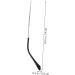 Universal Brass Frame Glasses Replacement Arms - Ohphcall Reading Glasses Repair Silver 14.00x0.50.40cm - Buy Online on GoSupps.com