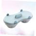 Alipis 1pc Steamed Egg Cup Mini Egg Cooker Steamed Egg Bowl Egg Steamer Lunch Box Two Grids - Buy Online on GoSupps.com