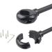 Bike Mirror - Wide Angle Acrylic Convex Rear View Handlebar Mirror for Mountain/Kids/Ebike Bikes | Adjustable & Rotatable Aluminum Tube Mirror - 1 Piece - Buy Online on GoSupps.com